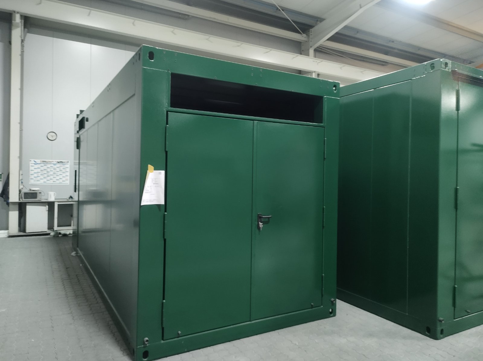 Fertiges Produkt (Container)